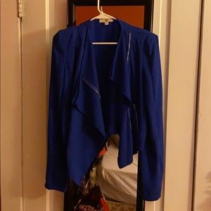 Ya Los Angeles dressy blue tapered blazer